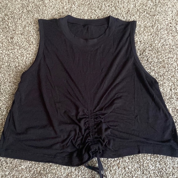 Mesh Black Lululemon Tank - Picture 1 of 4